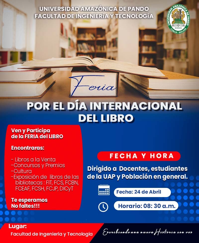 LA FERIA: DÍA INTERNACIONAL DEL LIBRO 